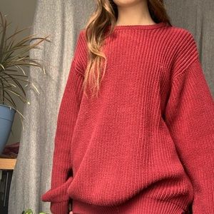 Comfy Red Sweater